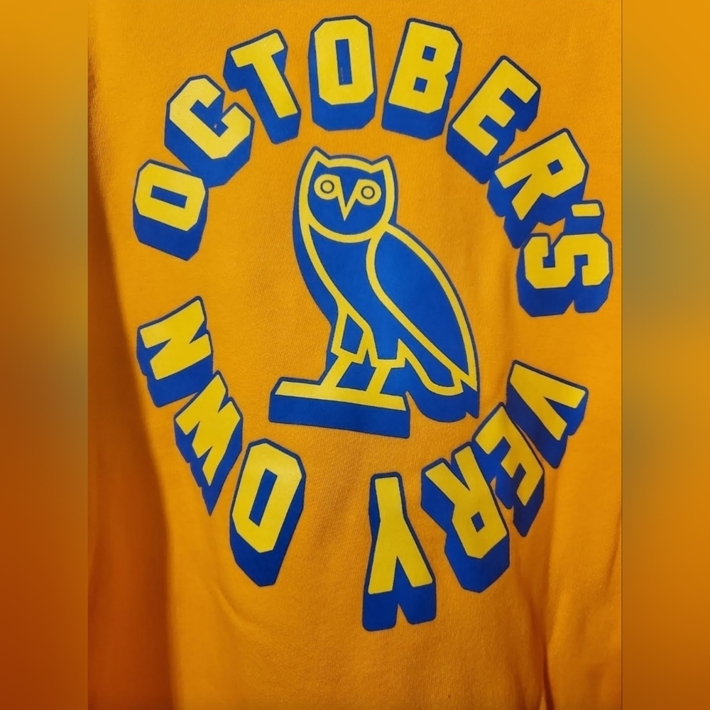 OVO - Orange "Knockout" Hoodie - Sz XXL - Picture 7 of 7